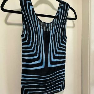 NICOLA Vintage Plisse Tank-top ❣︎